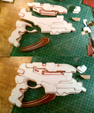 Illustration for article titled The Amazing, Exploded Mass Effect 3 N7 Pistol